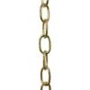 RCH Hardware CH-S56-11S-PB-164 09 Gauge Decorative Solid Steel Standard Link Fixture Chain | 1 Reel/ 164' view 2