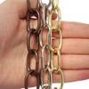 RCH Hardware CH-S56-11S-PB-164 09 Gauge Decorative Solid Steel Standard Link Fixture Chain | 1 Reel/ 164' view 3