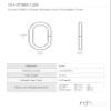 RCH Hardware CH-S56-11S-PB-164 09 Gauge Decorative Solid Steel Standard Link Fixture Chain | 1 Reel/ 164' view 4
