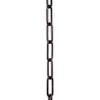 RCH Hardware CH-S59-04-BLK-164 9 Gauge Decorative Solid Steel Coil Link Chain | 1 Reel/ 164' view 2