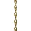 RCH Hardware CH-S50-12-PB-164 Decorative Solid Steel Single Jack Fixture Chain view 2