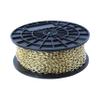 RCH Hardware CH-S53-14-PB-164 12 Gauge Decorative Solid Steel Standard Link Fixture Chain | 1 Reel/ 164' view 1