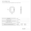 RCH Hardware CH-S53-14-PB-164 12 Gauge Decorative Solid Steel Standard Link Fixture Chain | 1 Reel/ 164' view 4