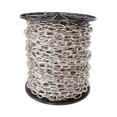 RCH Hardware CH-S56-11S-PN-164 09 Gauge Decorative Solid Steel Standard Link Fixture Chain | 1 Reel/ 164'