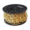 RCH Hardware CH-S56-10-PB-65 08 Gauge Decorative Solid Steel Standard Link Fixture Chain | 1 Reel/ 65' view 1