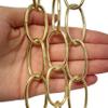 RCH Hardware CH-S56-10-PB-65 08 Gauge Decorative Solid Steel Standard Link Fixture Chain | 1 Reel/ 65' view 3