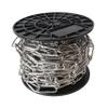 RCH Hardware CH-S58-40-PN-65 6 Gauge Decorative Solid Steel Spanish Link Chain | 1 Reel/ 65' view 1