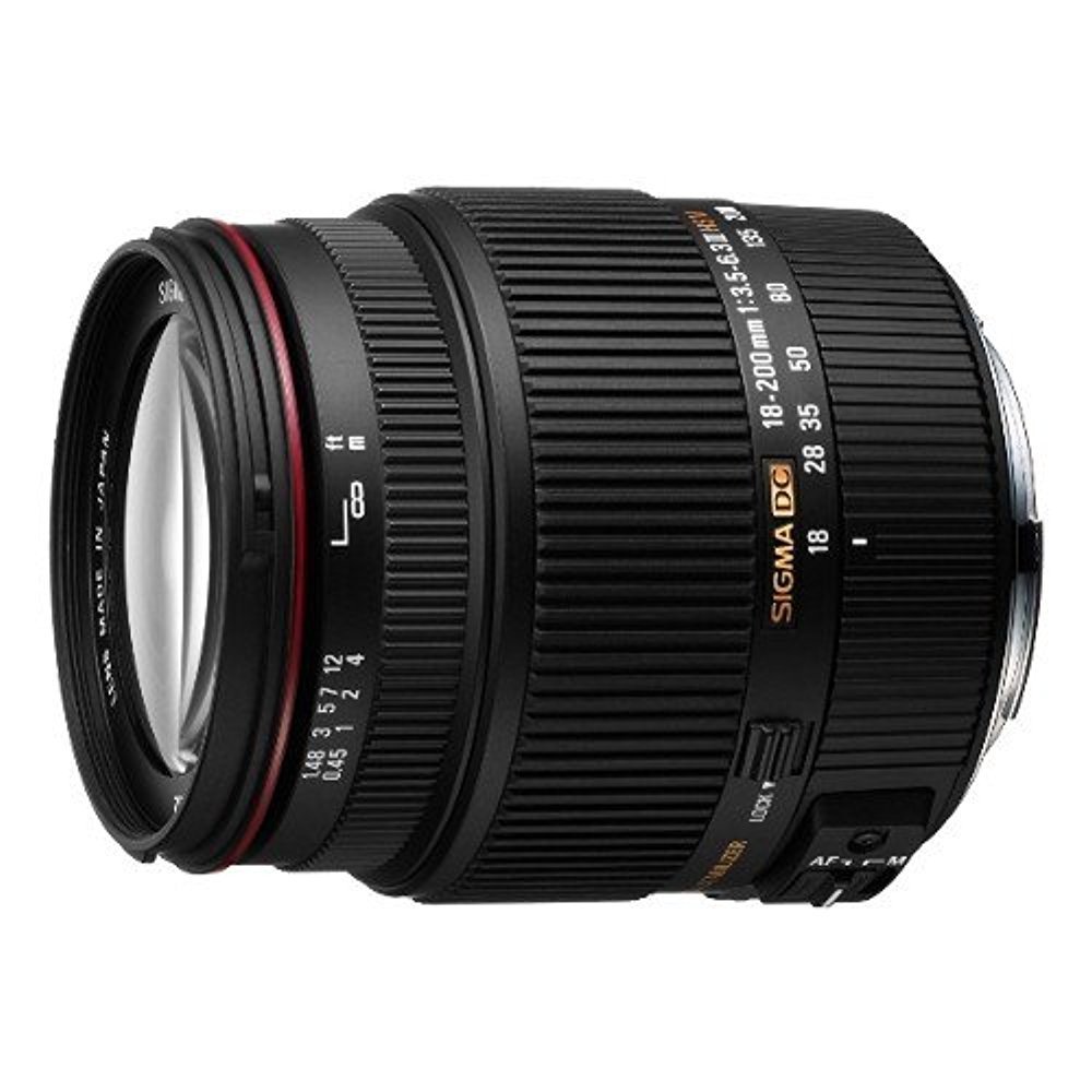 Sigma 18-200mm F3.5-6.3 II DC OS HSM Lens for Sony SLR Camera