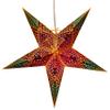 Crux Paper Star Lantern with 12 Foot Power Cord Included view 2