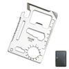 11 in 1 Beer Opener Survival Credit Card Tool Fits Perfect in Your Wallet view 1