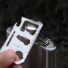 11 in 1 Beer Opener Survival Credit Card Tool Fits Perfect in Your Wallet view 2