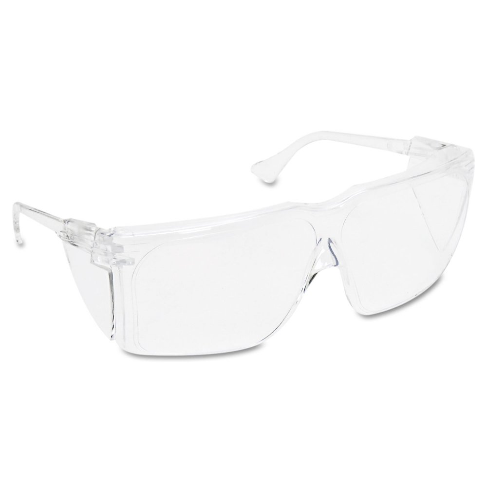 3M Tour Guard V Safety Glasses, One Size Fits Most, Clear Frame/lens, 20/box