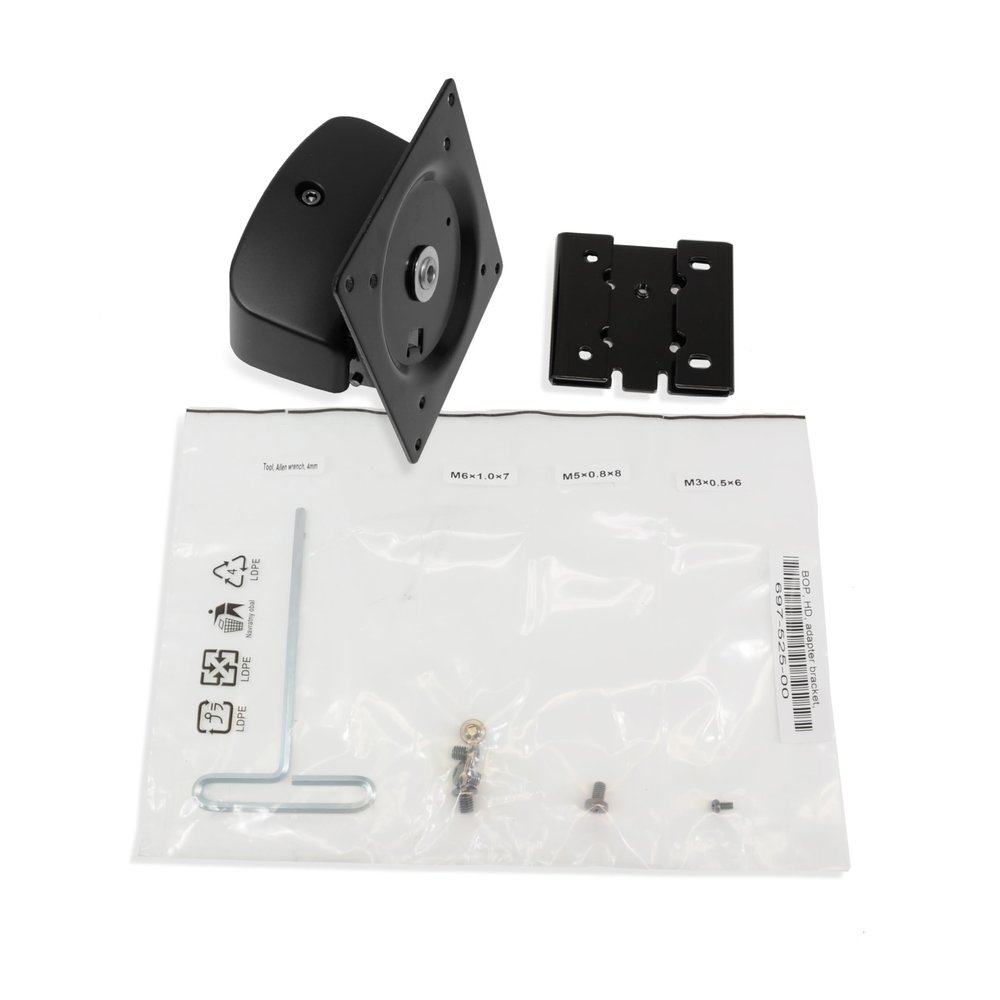 Ergotron WorkFit Conversion Kit, Dual to Single HD Add-on for WorkFit-S Dual Monitor Standing Desk Converter or WorkFit-C Dual Monitor Mobile Standing Desk
