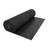 Rubber-Cal Diamond-Plate Rubber Flooring Roll - 3 mm x 4 ft x 15 ft Roll - Black view 4