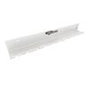 Pit Posse PP3118 Air Tool Pneumatic Rack Holder Organizer for Enclosed Trailer Garage Shop - Made in USA - Holds up to 10 Air Tools - Aluminum Tool Storage (Silver) view 3
