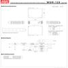 Mean Well WDR-120-24 Industrial DIN Rail Power Supply, Single Output 24VDC, 5A, 120W view 3