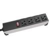 Hammond Manufacturing 1589H4G1 20 AMP Power BAR, 4 OUTLETS view 1