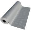 Rubber-Cal Diamond-Plate Metallic PVC Flooring - 2.5mm x 4ft x 10ft, Beige view 4