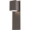 DVI Lighting DVP19371BK Chinook Outdoor Wall Light In Black view 1