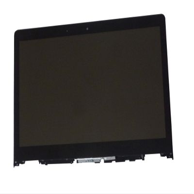 KREPLACEMENT 14.0" Touch Screen Replacement Digitizer + LCD Display + Frame Housing for Lenovo Yoga 700 700-14ISK 80QD
