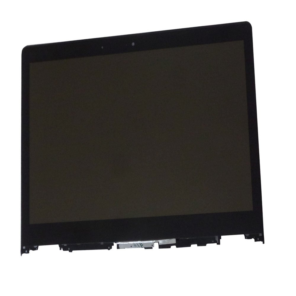 KREPLACEMENT 14.0" Touch Screen Replacement Digitizer + LCD Display + Frame Housing for Lenovo Yoga 700 700-14ISK 80QD