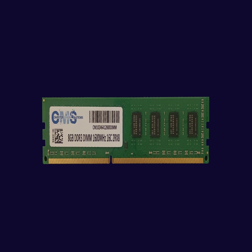 CMS 8GB (1X8GB) DDR3 12800 1600MHz Non ECC DIMM Memory Ram Compatible with HP/Compaq Envy Desktop Envy 700-040ez, 700-056, 700-047c - A64