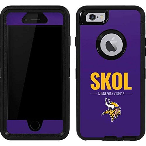 Skinit Decal Skin Compatible with OtterBox Defender iPhone 6 - Officially Licensed NFL Minnesota Vikings Team Motto Design