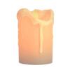 blinkee LED Dripping Wax Moving Flame Flickering Pillar Candle 4 Inch view 1