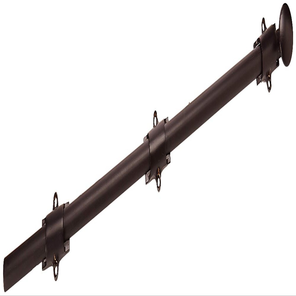 Deltana 24SB10B HD Solid Brass 24-Inch Surface Bolt