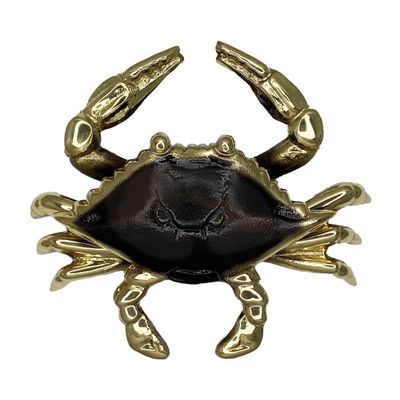 Crab Door Knocker - Brass (Standard Size)