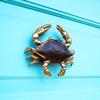 Crab Door Knocker - Brass (Standard Size) view 2