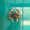 Crab Door Knocker - Brass (Standard Size) view 3