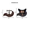 Fox Door Knocker - Oiled Bronze (Standard Size) view 2