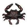 Crab Door Knocker - Oiled Bronze (Standard Size) view 1