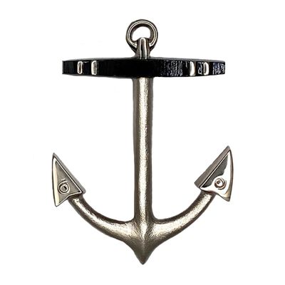 Anchor Door Knocker - Nickel Silver (Standard Size)