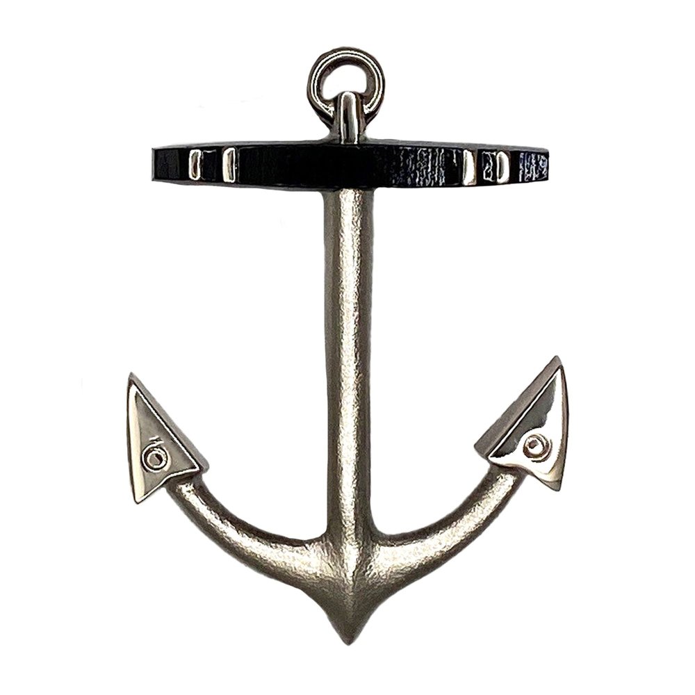 Anchor Door Knocker - Nickel Silver (Standard Size)