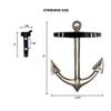 Anchor Door Knocker - Nickel Silver (Standard Size) view 3