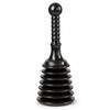 Master Plunger MPS4 Sink & Drain Plunger for Kitchen Sinks, Bathroom Sinks, Showers, and Bathtubs. Small and Strong Design with Large Bellows Commercial & Residential Use, Black view 1