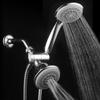 DreamSpa Luxury 36 Setting Large Showerhead and Hand-Shower Dual 3-Way-Combo by Top Brand Manufacturer (Fixed and Handheld Shower-Heads, Water-Diverter, Extra Long 6 ft Stainless Steel Shower-Hose) view 3