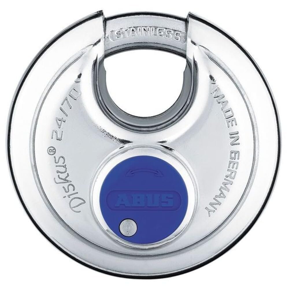 ABUS MK 24IB/70 B Weather Stainless Steel Master Keyed Diskus Padlock