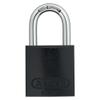 Lockout Padlock, KA, Black, 1/4In. Dia. view 1