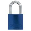 Lockout Padlock, KA, Blue, 1/4 in. Dia. view 1