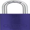 Lockout Padlock, KD, Purple, 1/4 in. Dia. view 1