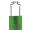 Lockout Padlock, KA, Green, 1/4In. Dia. view 1