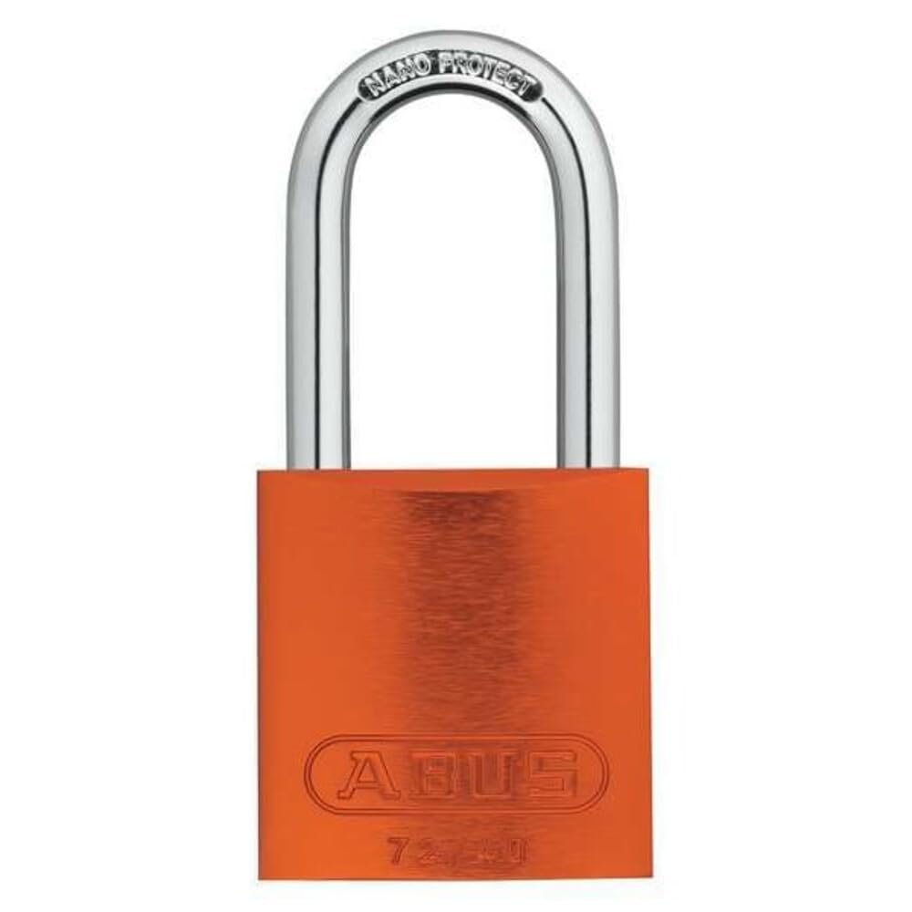 Lockout Padlock, KA, Orange, 1/4 in. Dia.