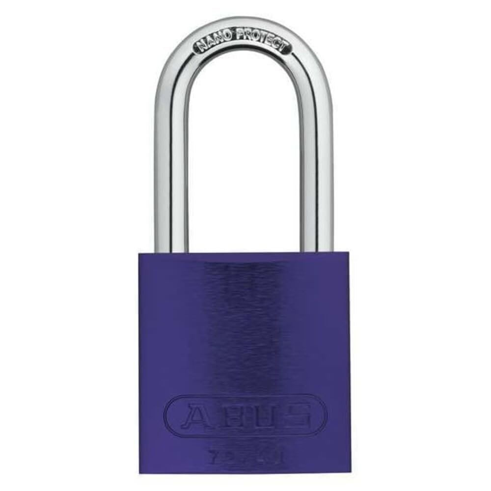 Lockout Padlock, KA, Purple, 1/4 In. Dia.