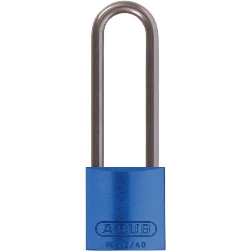 Lockout Padlock, KA, Blue, 1/4 in. Dia.