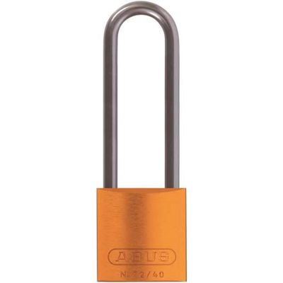 Lockout Padlock, KA, Orange, 1/4 in. Dia.