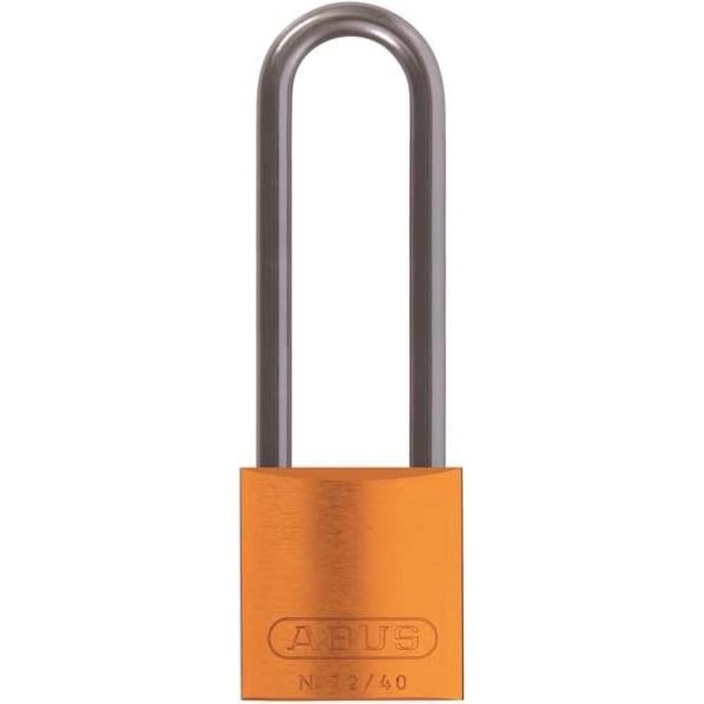 Lockout Padlock, KA, Orange, 1/4 in. Dia.