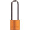 Lockout Padlock, KA, Orange, 1/4 in. Dia. view 1